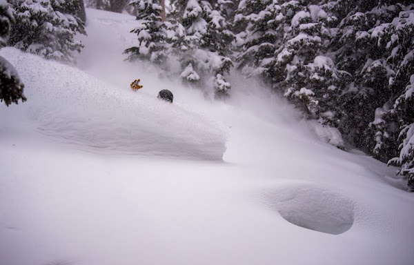 Copper Mountain Powder Snowboarding