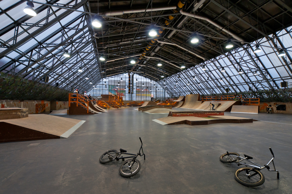 indoor bmx park 